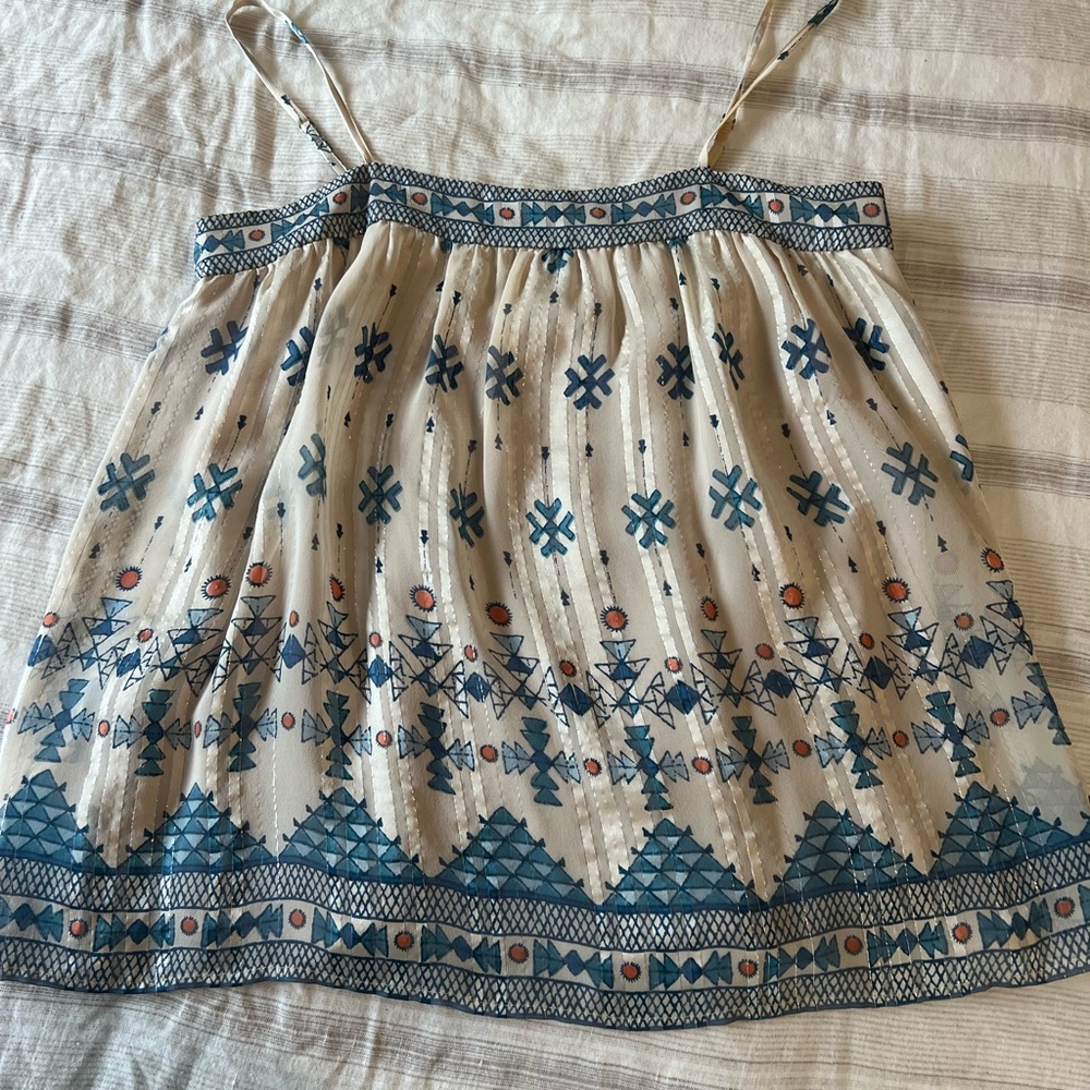 Joie Silk Bohemian Pattern Camisole XS